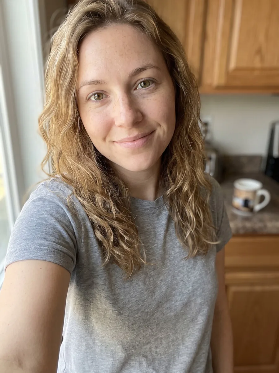 Selfie of Nova, a fictional test person